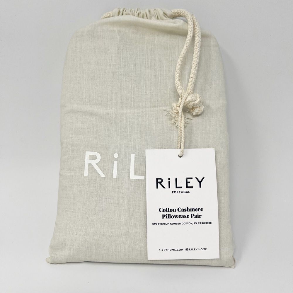 Riley Cotton Cashmere Pillowcase Pair